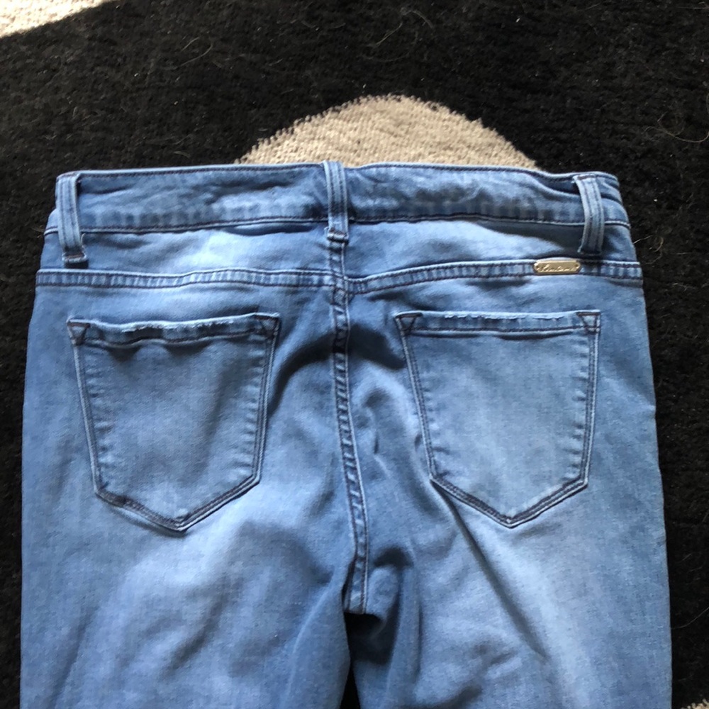 Kancan Los Angeles Ankle jeans with zipper detail - Picture 6 of 8